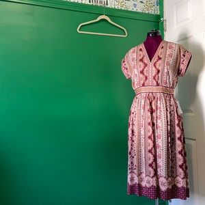 NWT Gal Meets Glam size 6p burgundy dress